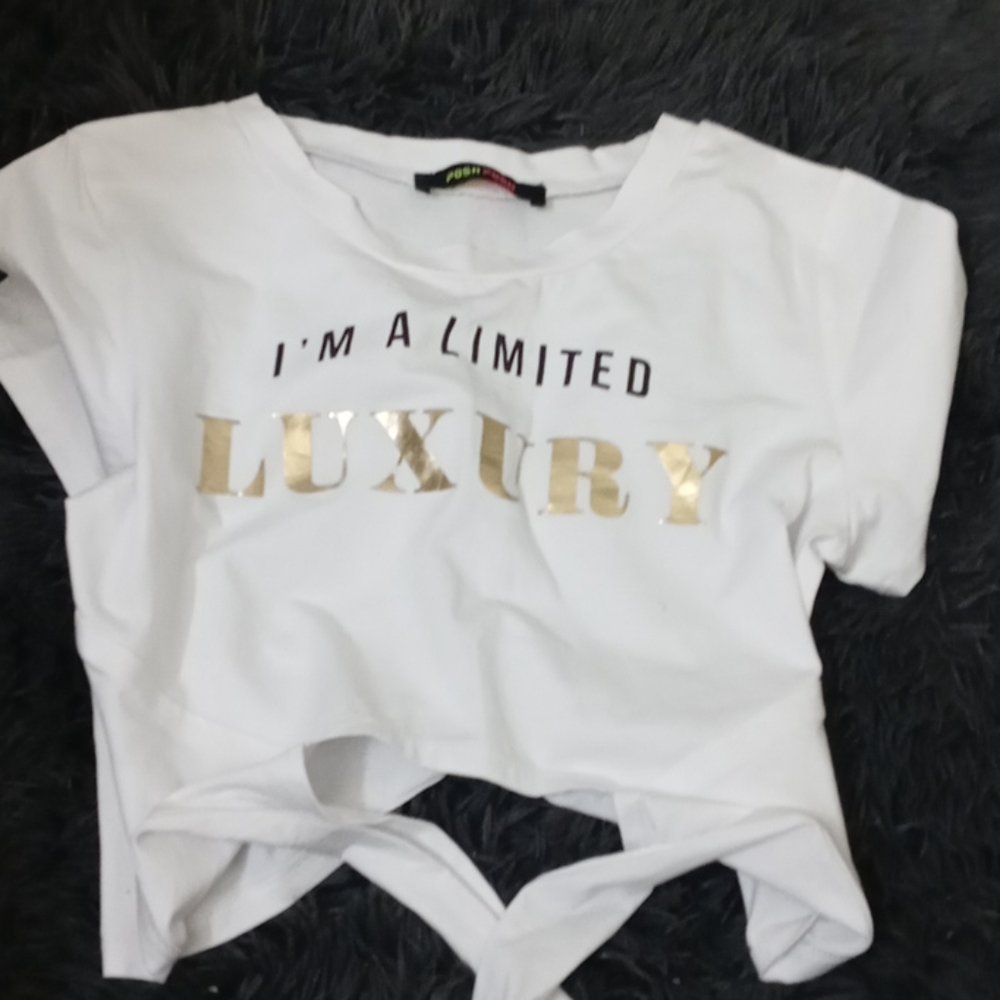 Cute Crop Top Tee - Picture 3 of 3